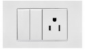 APTTMJS1DS* Toma Interruptor - Corriente Doble ADORA