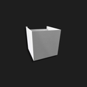 Aplique de Pared 6W Square