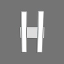 Aplique* de Pared 15W Modern H