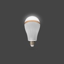 Bombillo de Emergencia 30W 6500K con Batería Externa - Duración 5-6 Horas