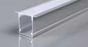 [FX2020A] Perfil 27x20mm Empotrable de Aluminio de 3M