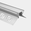 [FX647] Perfil 49x27 mm Empotrable de Aluminio de 3M