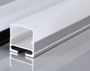 [FXS20] Perfil 20x11mm de Aluminio para Colgar Lineal 3M