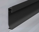 [HB7014] Perfil Roda Pie 72x14mm de Aluminio para Camineria 3M