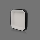 [OTDC24BK] Lámpara Decorativa Cuadrada Cerrada de 24W Slim