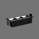 [CH9BK] Spotlight Lineal Empotrable 9W 4500K 13,1x5,4x4,9CM