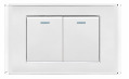 [LPTTJS402S] LPTTJS402S Toma Interruptor Doble LUXE