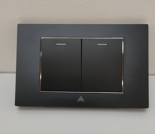 [ANTTJS102B] ANTTJS102B Toma Interruptor Doble ADORA