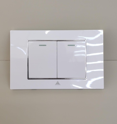 [APTTJS102S] APTTJS102S Toma Interruptor Doble ADORA