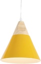[DIY17] DIY17 Lámpara de Techo Colgante Nordic Bell Amarilla E27