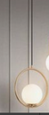 [HYE27B] HYE27B Lámpara CHAIR BALL E27 Dorado