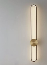 [HY6020H] HY6020H  Aplique de pared LONG HALO 20W Dorado