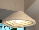 [YYN011] YYN011 Lámpara Decorativa Wabi Sabi 560 Blanco E27