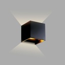 [LBD34202BK] Aplique 2W 3500K Square