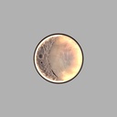 [MD99] Aplique de Pared Half Moon 20W 3000K